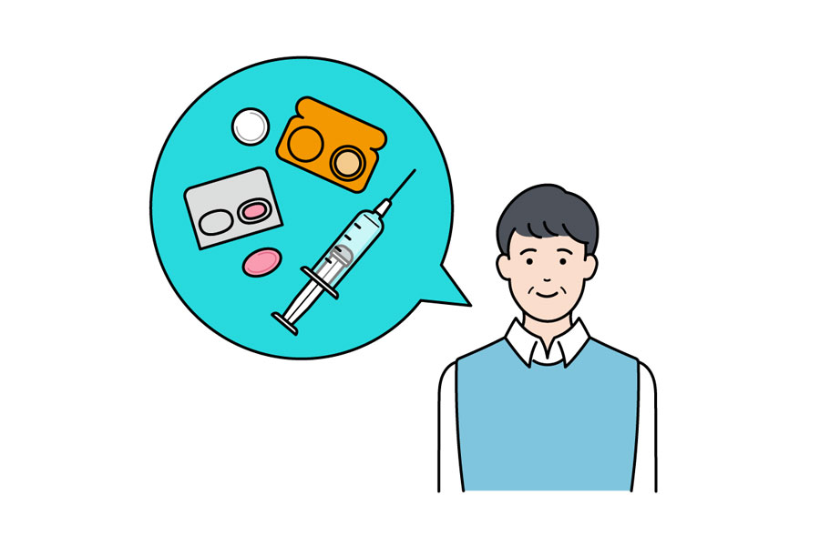 注射と薬